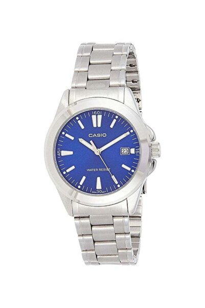 Casio Men's Stainless Steel Analog Quartz Watch MTP-1215A-2A2 - 43 mm - Silver