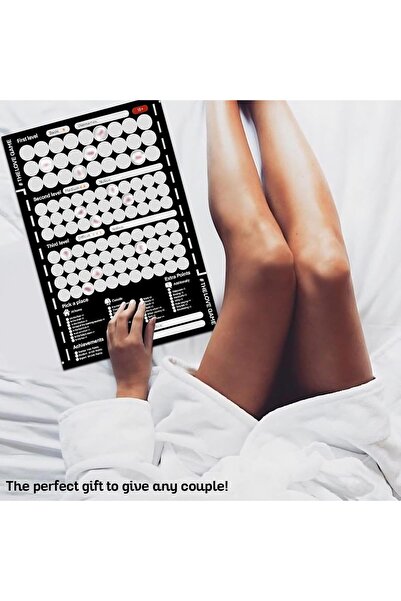 Byzon Çiftlere Özel Kazı-Kazan Sürpriz Pozisyon Görev Posteri Türkçe / The Love Game