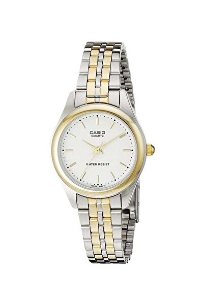 Casio Women's Stainless Steel Analog Watch LTP-1129G-7ARDF - 30 mm - Silver/Gold