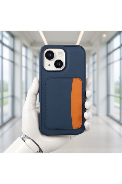 Ummeslem Case Compatible with iPhone 13 Mobile Phone X-Card Silicone Cover wi...