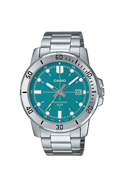 Casio Quartz Analog Stainless Steel Watch for Men MTP-VD01D-3E2