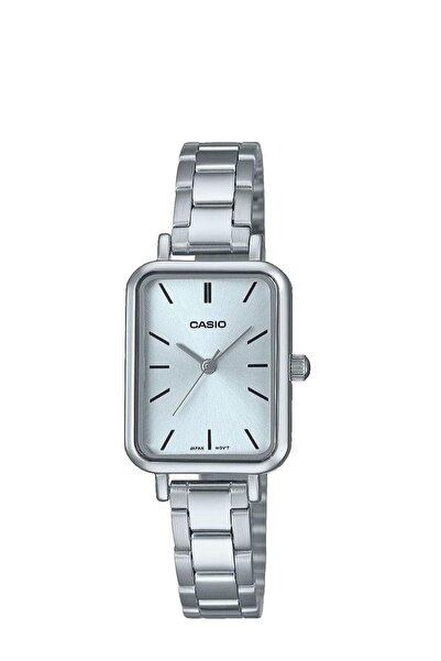 Casio Women's Silver Dial Stainless Steel Band Watch