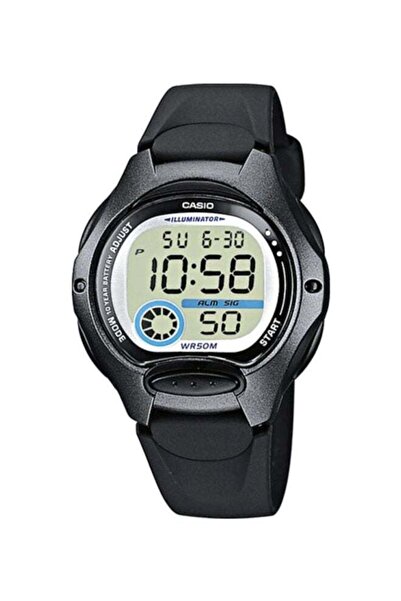 Casio Women's Youth Water Resistant Digital Watch LW-200-1BVEF - 38 mm - Black