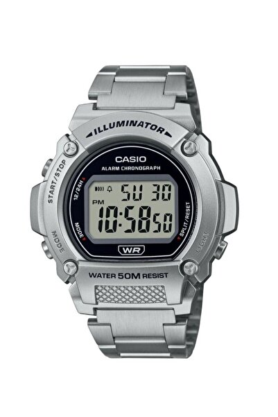 Casio Men's Classic Digital Display Quartz Stainless Steel Watch