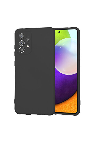 Techsuit Carcasă din silicon pentru Samsung Galaxy A52 4G SoftFlex, neagră