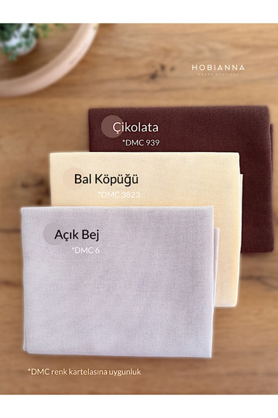 Hobianna Evenweave Nakış ve Kanaviçe Kumaş Seti, 27 Count