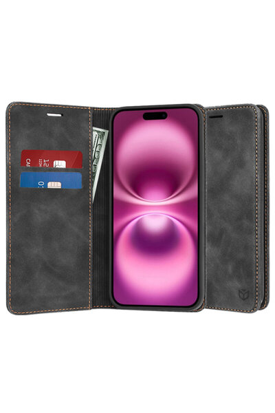 Techsuit Θήκη Confy για iPhone 16 Plus, μαύρη