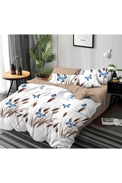 OEM Double Duvet Cover Set , Fine Cotton , No ironing required, 6 pieces, Fie...