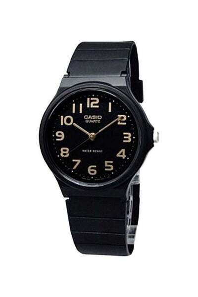 Casio Men's Water Resistant Analog Watch MQ-24-1B2LDF - 35 mm - Black