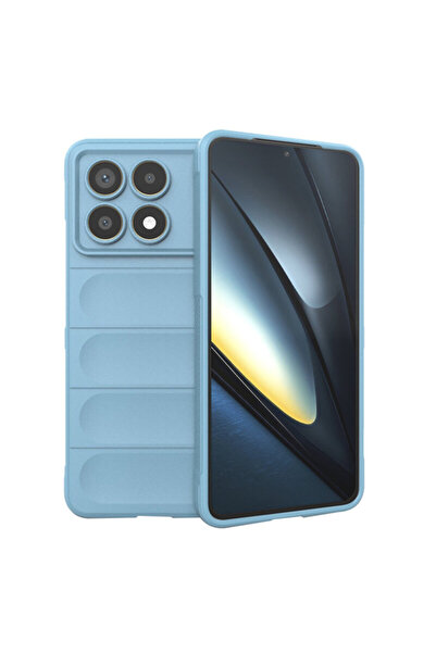 Techsuit Калъф за Xiaomi Poco F6 Pro Magic Shield, син