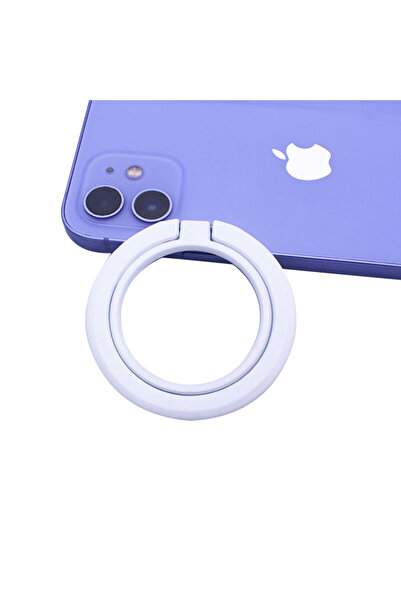 Techsuit iRing MagSafe MPR3, бял