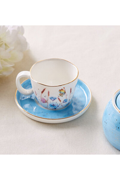 Generic Meadow Espresso Cup and Saucer - 80 ml