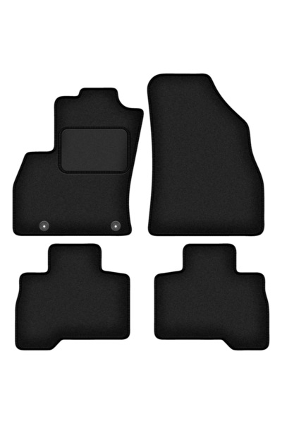 Other Covorașe auto din velur negru pentru Fiat Qubo (2008-2020)