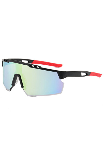 Techsuit 9963 Sports Rectangular Sunglasses, Blue