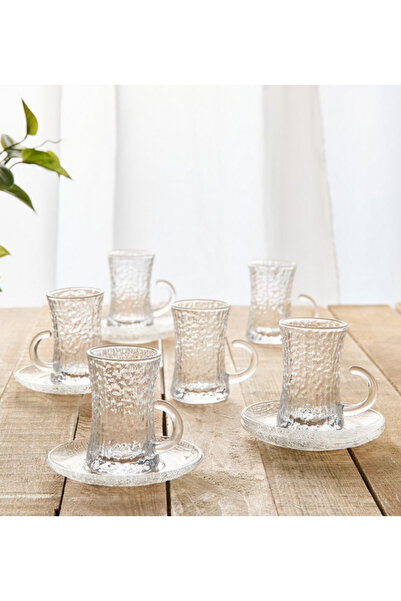 Generic Hybrid 12-Piece Glass Istikan Set - 100 ml, Serves 6