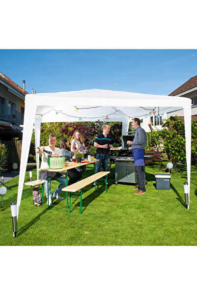 ENLIS Sunfun Sumba 3x3 Çardak Bahçe Parti Çadırı 300x300 cm Gölgelik Tente