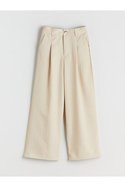 LC Waikiki Vlastite brendirane nove sezonale široke pantalone za devojčice Na...