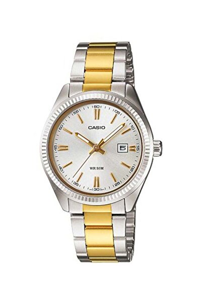 Casio Women's Stainless Steel Analog Quartz Watch LTP-1302SG-7AVDF - 30 mm - ...