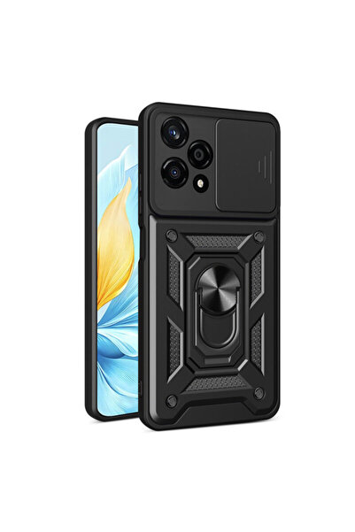 Techsuit Honor 200 Lite Camera Protection Case CamShield Series, Black