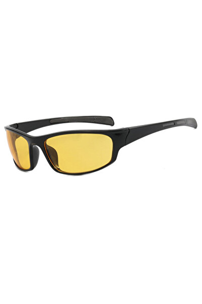 Techsuit Sport Rectangular Sunglasses 9937, Yellow