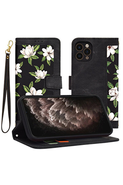 Techsuit Personalized Flip Cover Case for iPhone 11 Pro Techsuit, Black