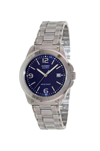 Casio Men's Analog Quartz Watch MTP-1215A-2ADF - 43 mm - Silver