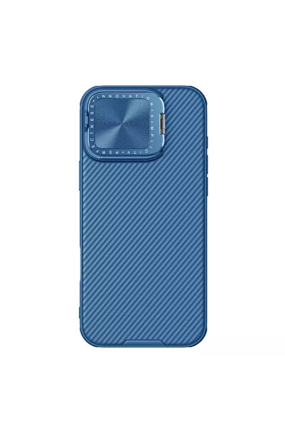Nillkin Калъф CamShield Prop за iPhone 16 Pro, син