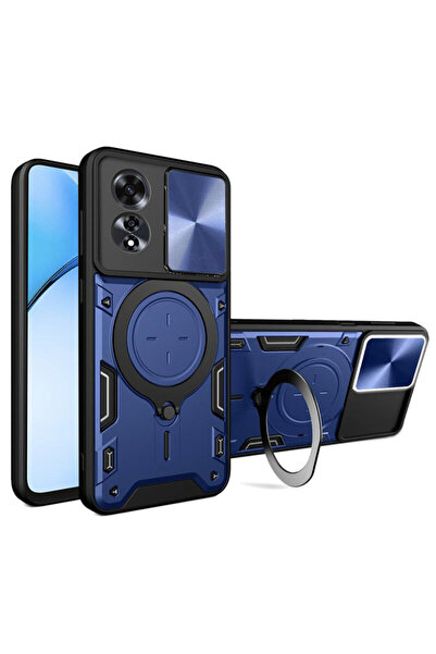 Techsuit Θήκη για Oppo A60 4G CamGuard Pro, Μπλε