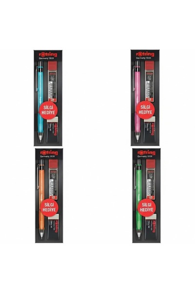 Rotring Okul Seti Vısuclıck 0.7 Kalem + Min + Silgi 4 Takım