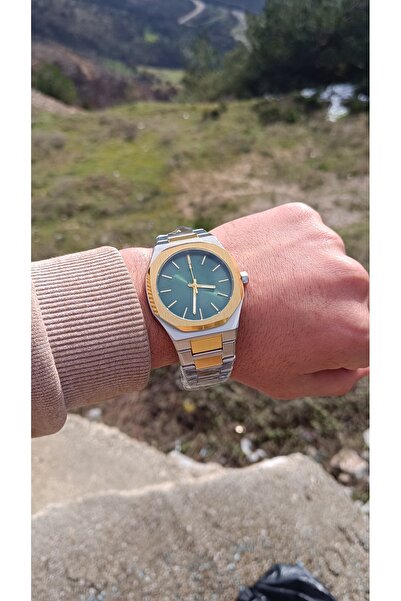 NOVA SALES ŞIK TASARIM FOSFORLU PASLANMAZ ÇELİK EŞREF TEK MODEL ZÜMRÜT YEŞİLİ...