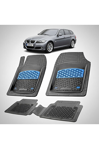 TEAMCAR Συμβατά πατάκια BMW 3 E91 Touring 2005-2009 | Μπλε