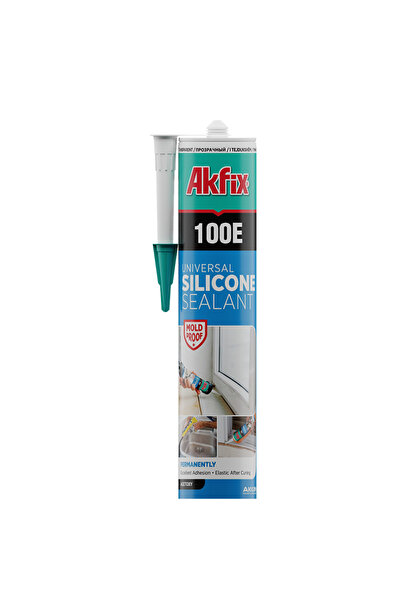 Akfix Silicon Universal Transparent 280 ml – Etanșant pentru Construcții și R...