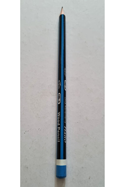 Modellino 1 Adet Hano HB-2 Wood Pencil Üçgen Neon Mercanlı Kurşun Kalem - Ren...