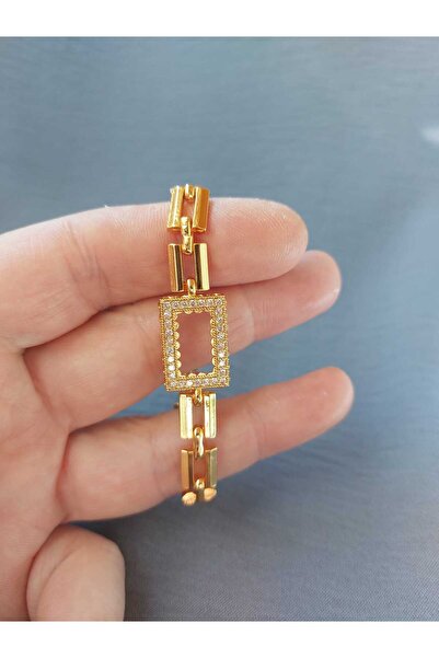 GEZERGOLD TAKI 1GRAM KÜLÇE KARE GRAM UYUMLU KÜNYE BİLEKLİK