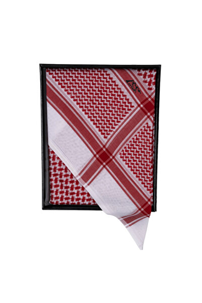 Attar The original Al-Attar Red Classic Shemagh with an elegant design - high...