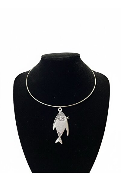 Vintage Takıhane Balık burcu choker tasma kolye