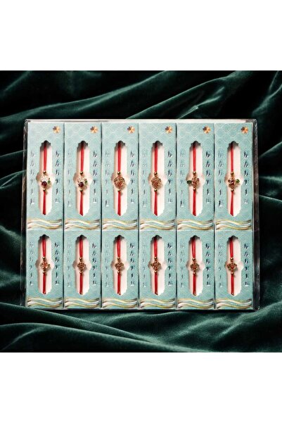 victiny Set de 10 broșe Mărțișor cu cutii și șnururi ambalate in cutii de car...