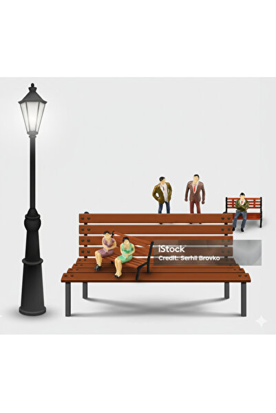 sfs elektrik figür insan figür 5 adet 2 oturan ( 1 erkek 1 kadın ) 3 ayakta 1...