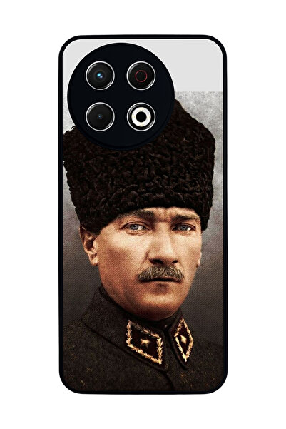 TECNO Spark 30 Pro Compatible Printed, Matte Black, Soft Silicone, Protective...