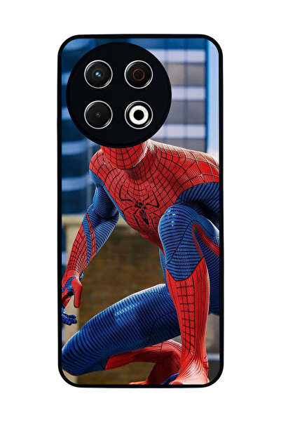 TECNO Spark 30 Pro Compatible Printed, Matte Black, Soft Silicone, Protective...