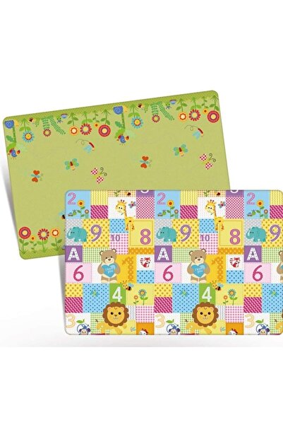 PlayFun Covor termoizolant educativ cu doua fete 200 x 180 x 1 cm