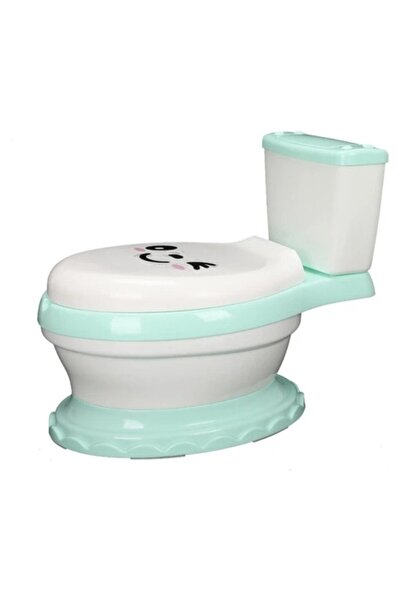 PlayFun Olita educationala cu muzica, tip toaleta, cu reductor, bleu