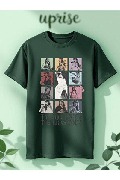 Vordevia Taylor Swift Eras Tour Swiftie Printed Cotton Oversize T-Shirt