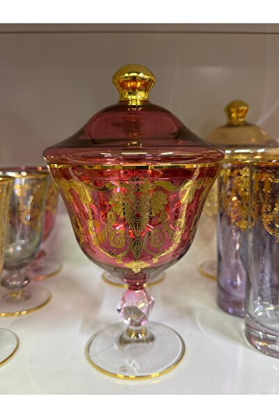 Handmade ESTERHOMEDECOR El boyama şekerlik tek adet fiyatıdır❗️