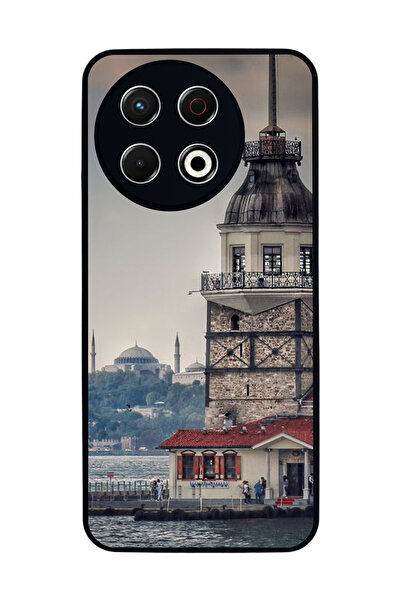 TECNO Spark 30 Pro Compatible Printed, Matte Black, Soft Silicone, Protective...