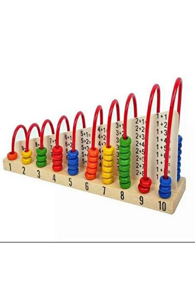 Generic Interchangeable Double-Sided Wooden Abacus Multicolour