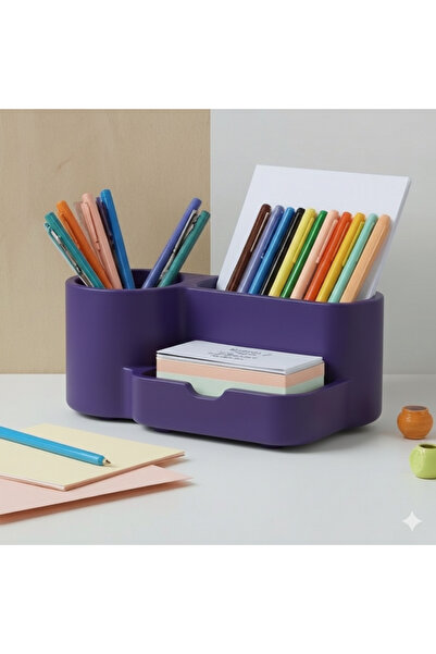 SLM 3 Bölmeli Masaüstü Organizer