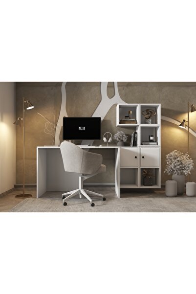 nettrends.net the new trend of shopping Geniş Yüzeyli Fonksiyonel Ofis Masası...