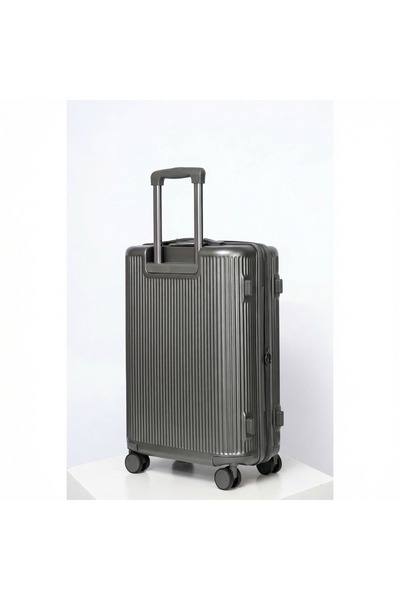 Flieger Luggage طقم حقائب سفر مكون من 4 قطع، مصنوع من مادة البولي كربونات المقاومة للخدش، مناسب لحقائب العمل المحمولة، مزود بقفل TSA وعجلات دوارة صامتة.