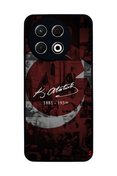 TECNO Spark 30 Pro Compatible Printed, Matte Black, Soft Silicone, Protective...